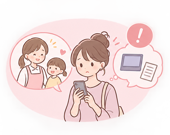 急な仕事や用事で、当日近くに頼れる人がいない